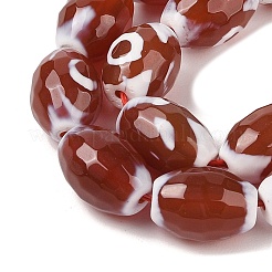 Natural Tibetan dZi Agate Beads Strands&nbsp;G-Q194-B02-01