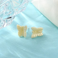 Hypoallergenic Bioceramics Zirconia Ceramic Butterfly Stud Earrings&nbsp;EJEW-C065-01A