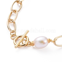 Aluminium Paperclip Chain Necklaces&nbsp;NJEW-JN02865