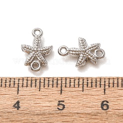 304 Stainless Steel Connector Charms&nbsp;STAS-N124-44P