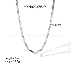 Stylish 304 Stainless Steel Handmade Link Chain Necklaces for Unisex&nbsp;TO1723-2