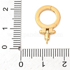 304 Stainless Steel Twister Clasps&nbsp;STAS-S187-01G
