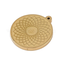 Ion Plating(IP) 304 Stainless Steel Pendants&nbsp;STAS-U019-27G