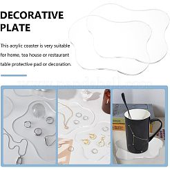 Acrylic Cup Mats&nbsp;AJEW-WH0261-94