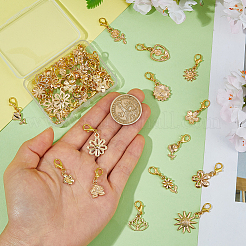80Pcs Alloy Pendant Decorations&nbsp;HJEW-FH00315