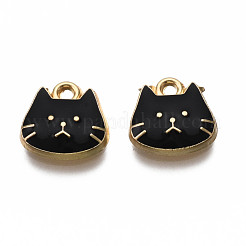 Alloy Enamel Charms&nbsp;X-ENAM-T011-95B-NR