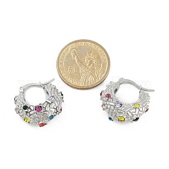304 Stainless Steel Moon Hoop Earrings&nbsp;EJEW-A119-06P