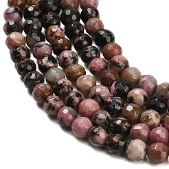 Natural Rhodonite Beads Strands&nbsp;G-C280-B12-6mm