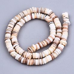 Natural Freshwater Shell Beads Strands&nbsp;X-SHEL-N026-94A-01