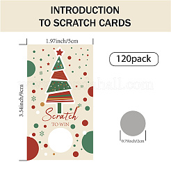 120 Sheets Rectangle Coated Scratch Off Film Reward Cards&nbsp;DIY-CP0006-92L