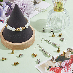 100Pcs 2 Colors Alloy Bead Cones&nbsp;FIND-SC0007-10