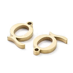 304 Stainless Steel Charms&nbsp;STAS-M327-01G-Q