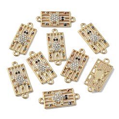 Alloy Rhinestone Connector Charms&nbsp;FIND-TAC0014-54A