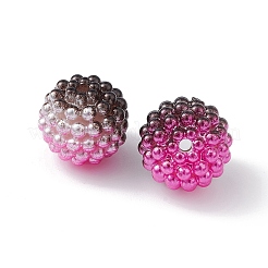 Imitation Pearl Acrylic Beads&nbsp;OACR-FS0001-42H
