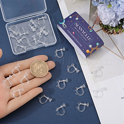 30Pcs Resin Clip-on Earring Findings&nbsp;FIND-SC0008-79