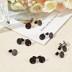 304 Stainless Steel Stud Earring Findings&nbsp;STAS-UN0016-05B-B