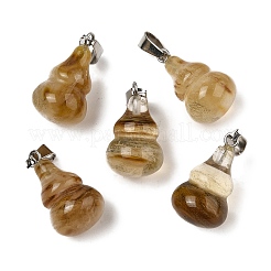 Natural & Synthetic Mixed Gemstone Pendants&nbsp;X-G-B127-03P