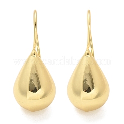 Teardrop Brass Dangle Earrings&nbsp;EJEW-B132-06G
