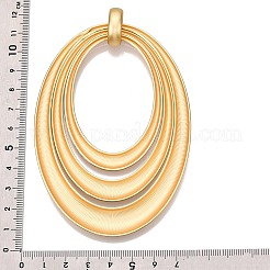 Rack Plating Eco-Friendly Alloy Big Pendants&nbsp;FIND-N005-34G