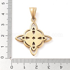 Ion Plating(IP) 304 Stainless Steel Pendants&nbsp;STAS-R225-11AG