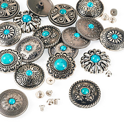 Zinc Alloy Decorative Rivets&nbsp;BUTT-TA0001-24