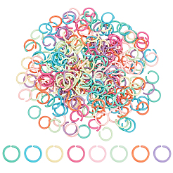 240Pcs 8 Colors Zinc Alloy Open Jump Rings&nbsp;FIND-PH0009-22