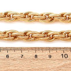 Hammered 304 Stainless Steel Rope Chains&nbsp;SA-CBAE0F2-20G