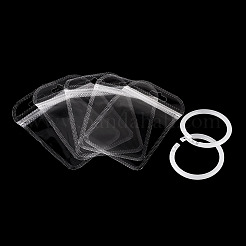 50Pcs Transparent Plastic Resealable Packaging Bags&nbsp;OPP-TA0001-28