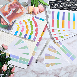 27Sheets 4 Styles Paper Index Tabs&nbsp;OFST-SP0001-02
