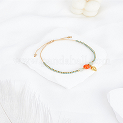 1Pc Adjustable Nylon Thread Braided Bracelets&nbsp;BJEW-LP0003-14