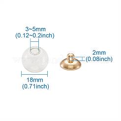 DIY Pendant Making&nbsp;DIY-TA0002-28-18mm-G