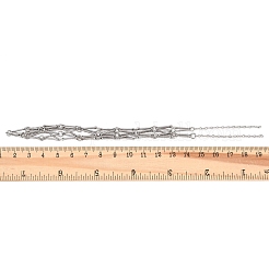 304 Stainless Steel Macrame Pouch Empty Stone Holder Pendant Decoration&nbsp;STAS-D264-07B-P