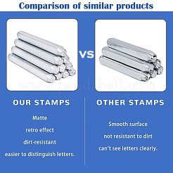 Iron Seal Stamps&nbsp;AJEW-G018-04