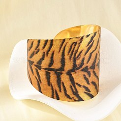 Alloy Open Cuff Bangles for Women&nbsp;LS-BJEW-K272-03G