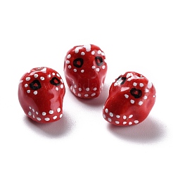 Handmade Porcelain Beads&nbsp;LAMP-F020-38E