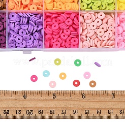 3600Pcs 24 Colors Handmade Polymer Clay Beads&nbsp;CLAY-YW0001-11A