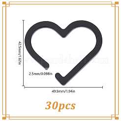 1 Bags Acrylic Wine Glass Charms&nbsp;OACR-HY0001-24A-01