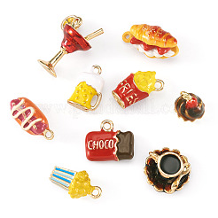 9Pcs 9 Styles Alloy Pendants&nbsp;ENAM-BG0001-03