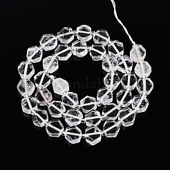 Natural Quartz Crystal Beads Strands&nbsp;G-P534-A23-01