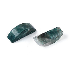Two Tone Opaque Acrylic Beads&nbsp;OACR-N157-01