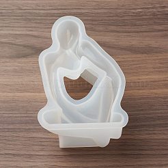 DIY Thinker Figurine Candle Silicone Statue Molds&nbsp;LS-SIMO-B003-01B