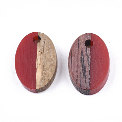Resin & Walnut Wood Pendants&nbsp;X-RESI-S358-30F