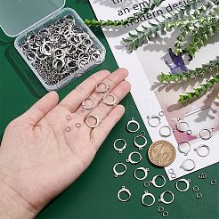 120Pcs 304 Stainless Steel Leverback Earring Findings&nbsp;STAS-NB0001-56
