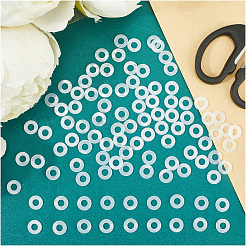 100Pcs Nylon Washers&nbsp;FIND-CN0002-17B