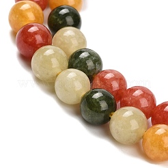 Natural White Jade Beads Strands&nbsp;G-Z097-A01-6mm-B