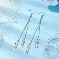 Tibetan Style Alloy Ear Thread&nbsp;EJEW-JE05808-01