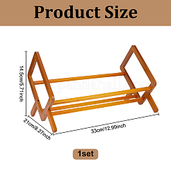 Wooden Book Storage Holders&nbsp;AJEW-WH0270-716