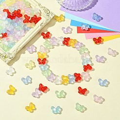 200Pcs Transparent Acrylic Beads&nbsp;OACR-CJ0002-07
