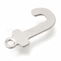 Non-Tarnish 201 Stainless Steel Charms&nbsp;X-STAS-C021-06P-J