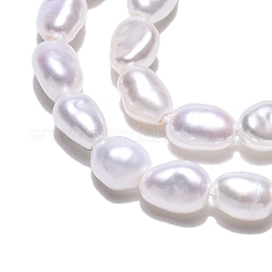 Natural Cultured Freshwater Pearl Beads Strands&nbsp;PEAR-N014-03G